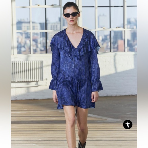 Zara SHORT RUFFLE DRESS ZW COLLECTION Size Small
$69.90 NWT - Picture 1 of 10